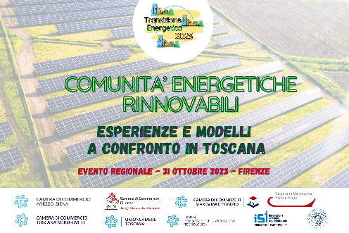 "Evento regionale Comunità Energetiche Rinnovabili: Esperienze e modelli a confronto in Toscana "