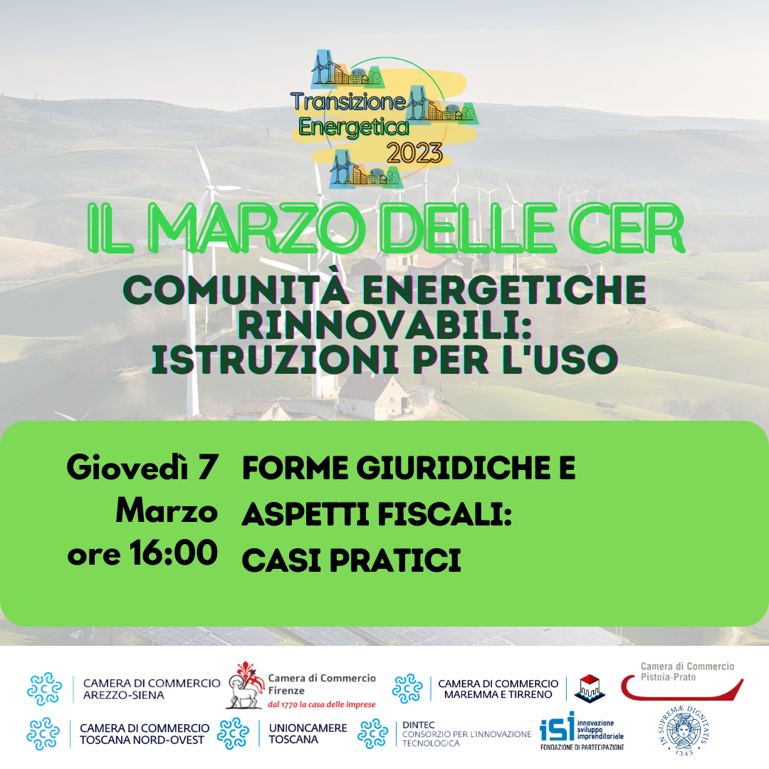 GIOVEDÌ 7 MARZO 2024 | 16:00-18:00 | Forme Giuridiche e Aspetti Fiscali: Casi Pratici