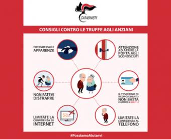 Truffe agli anziani: i consigli dell'Arma dei Carabinieri