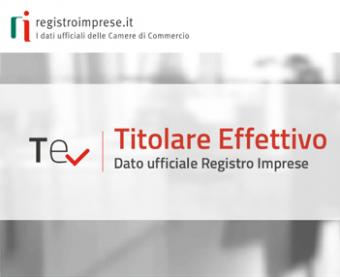 Registro Imprese: obbligo di comunicazione del Titolare Effettivo 